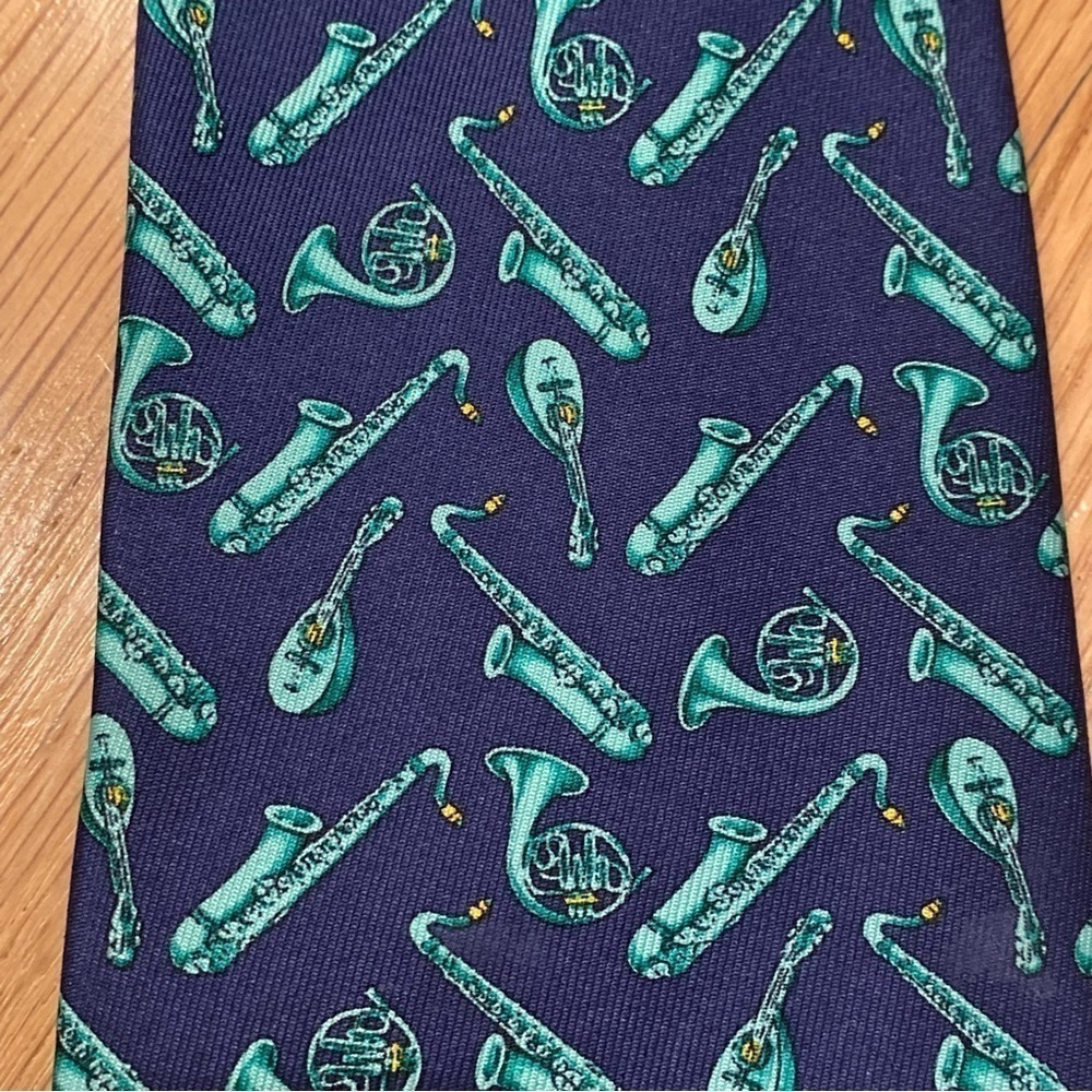 Thomas PINK Silk Jazz Band Tie